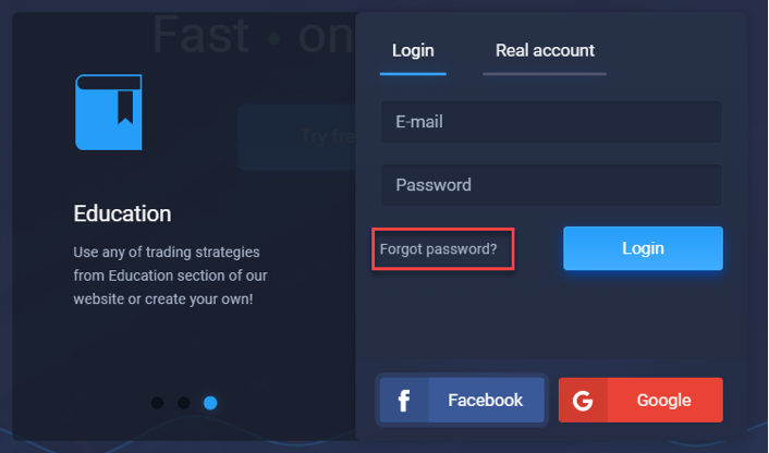 How to restore password?
            