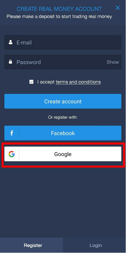 Como registrar uma conta no Android com Gmail?